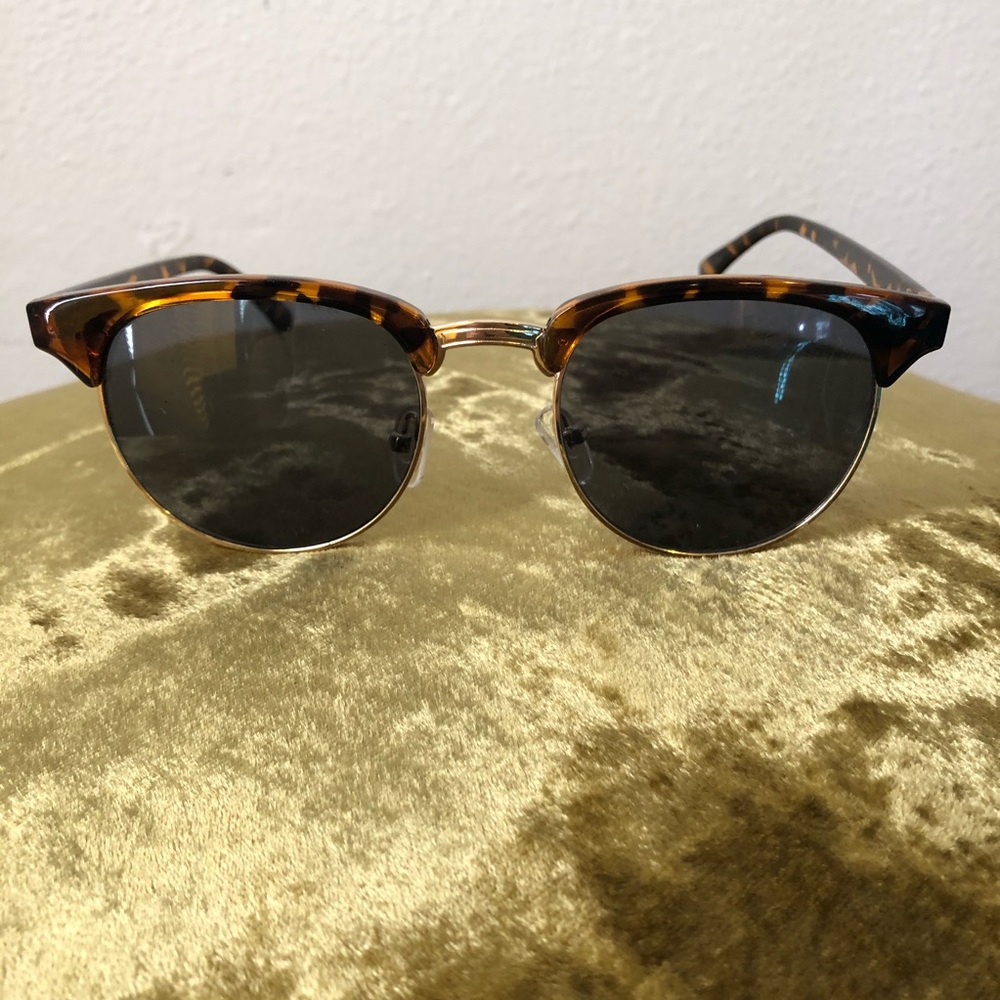 J. Crew factory tortoise gold framed sunglasses